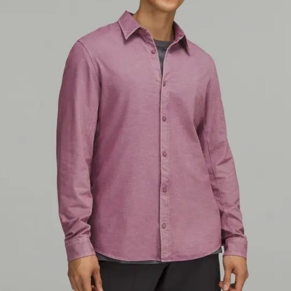 Lululemon Commission Shirt Vintage Plum Commission Enzyme Dye - Picture 5 of 5